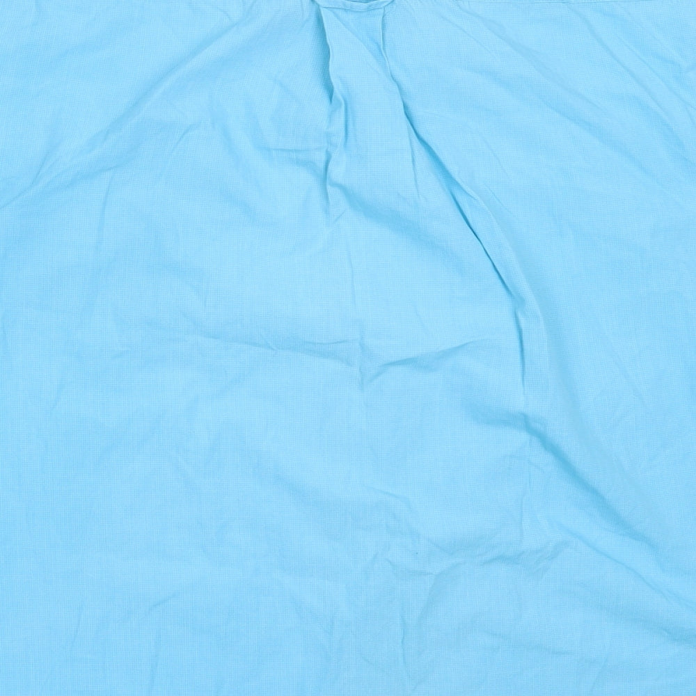 Ben Sherman Mens Blue  Cotton  Button-Up Size L Collared
