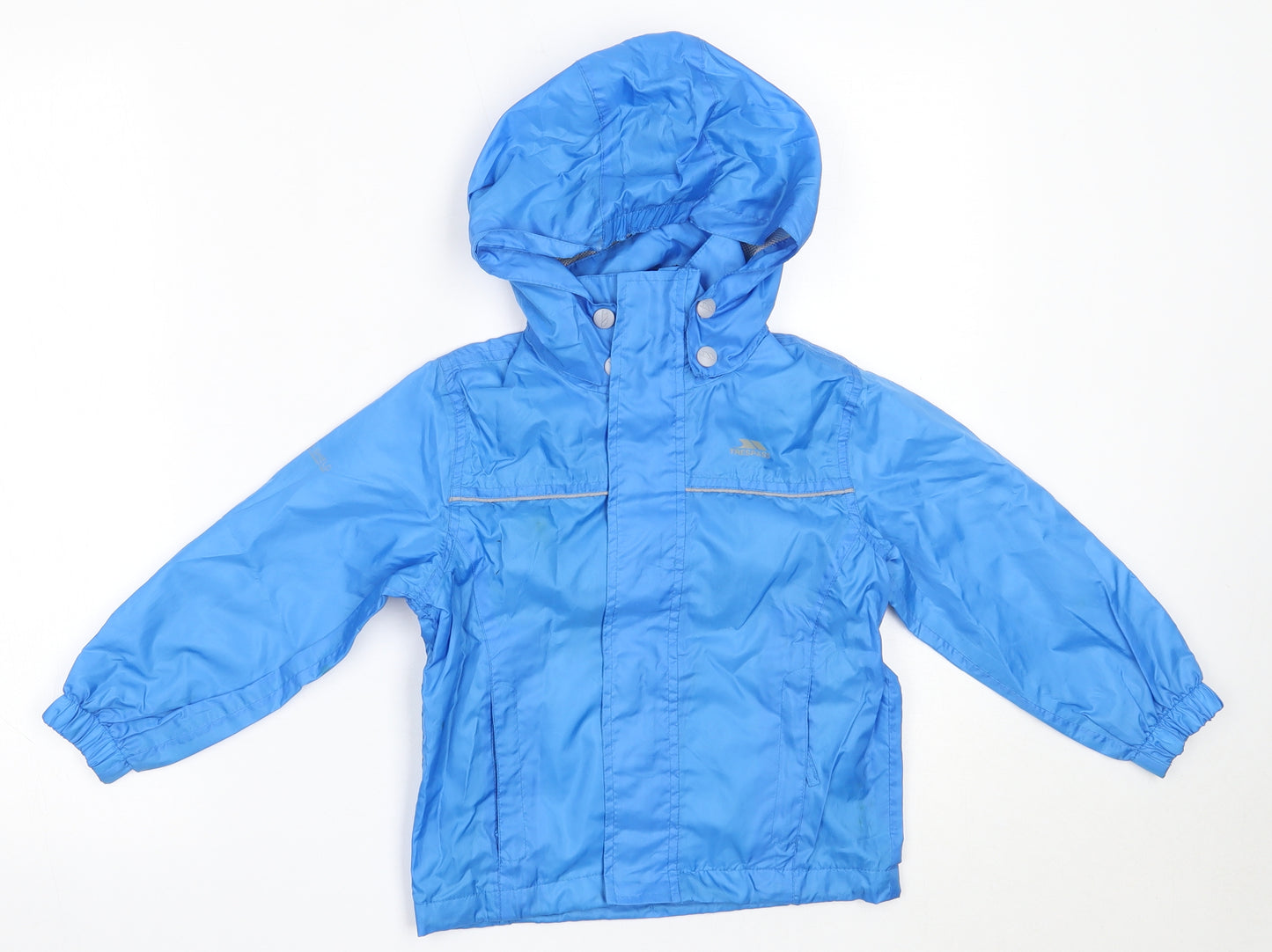Trespass Boys Blue   Rain Coat Coat Size 3-4 Years