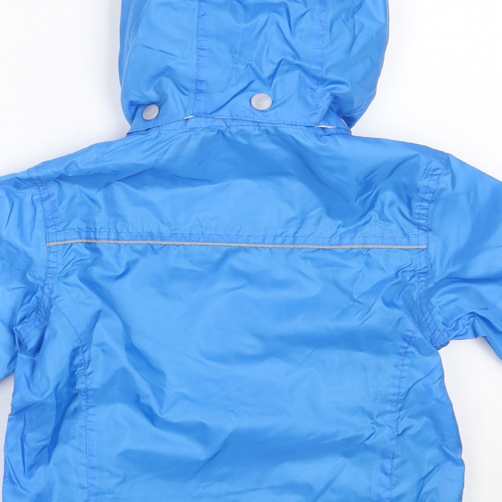 Trespass Boys Blue   Rain Coat Coat Size 3-4 Years