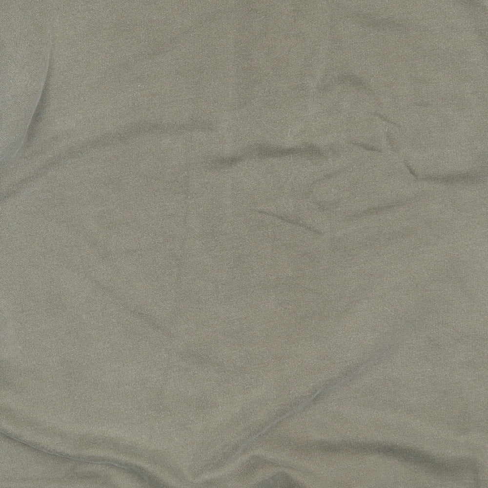 Freefall Mens Green  Cotton Pullover Sweatshirt Size L