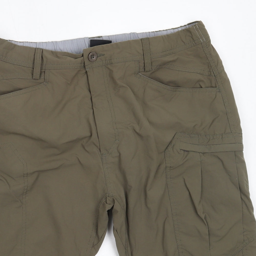 TOG 24 Mens Green  Polyamide Bermuda Shorts Size 38 in  Regular