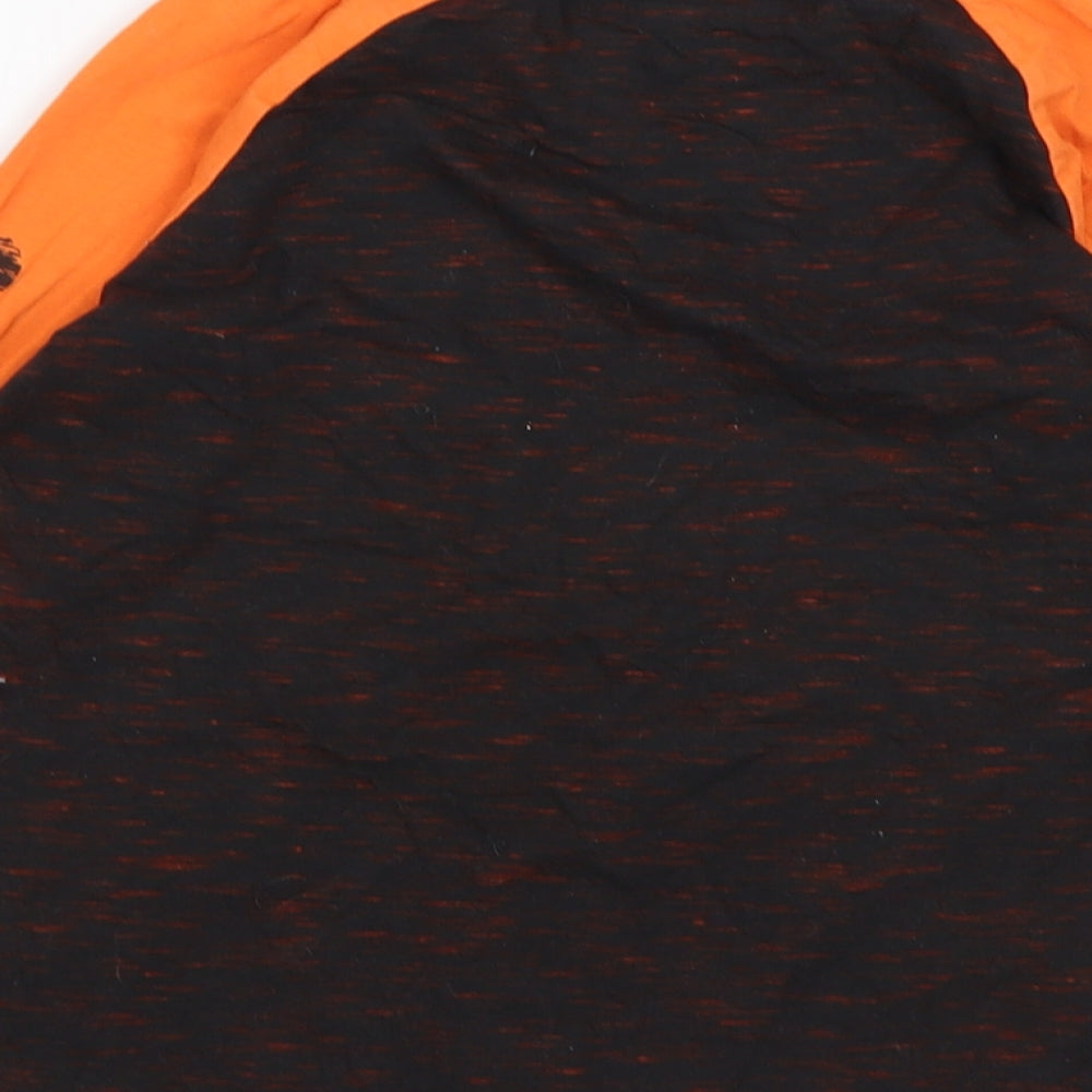 F&F Boys Multicoloured  Cotton Basic T-Shirt Size 7-8 Years Round Neck