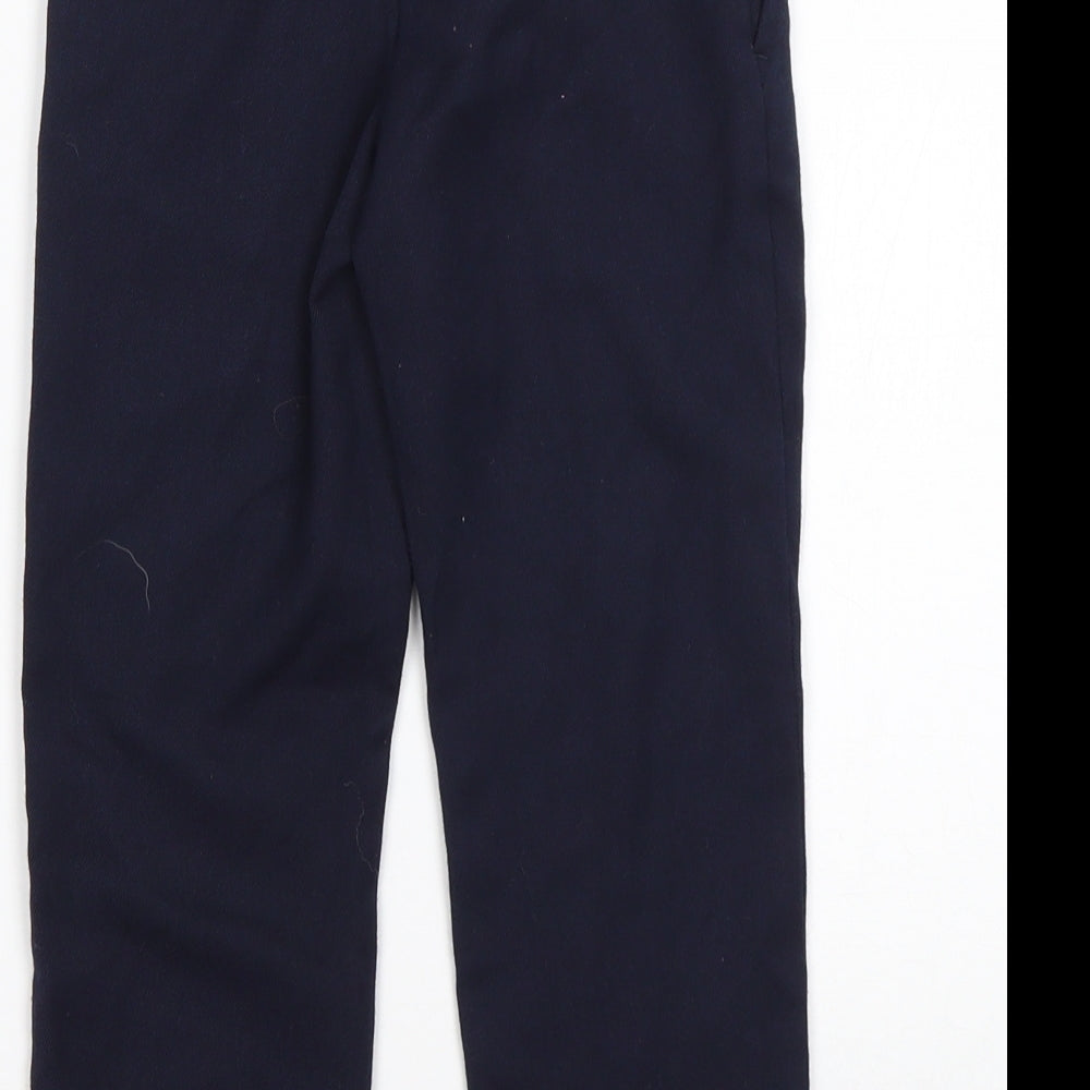 George Boys Blue  Polyester Dress Pants Trousers Size 4-5 Years  Regular