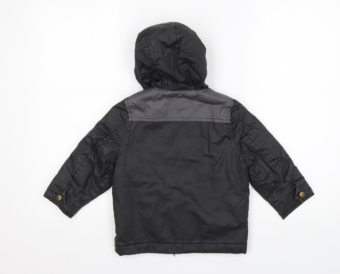 Urban Rascals Boys Black   Rain Coat Coat Size 3 Years