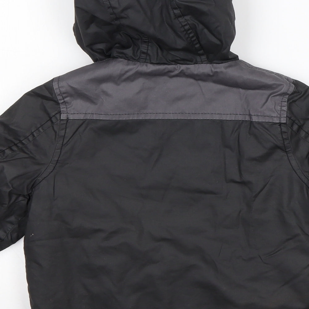 Urban Rascals Boys Black   Rain Coat Coat Size 3 Years