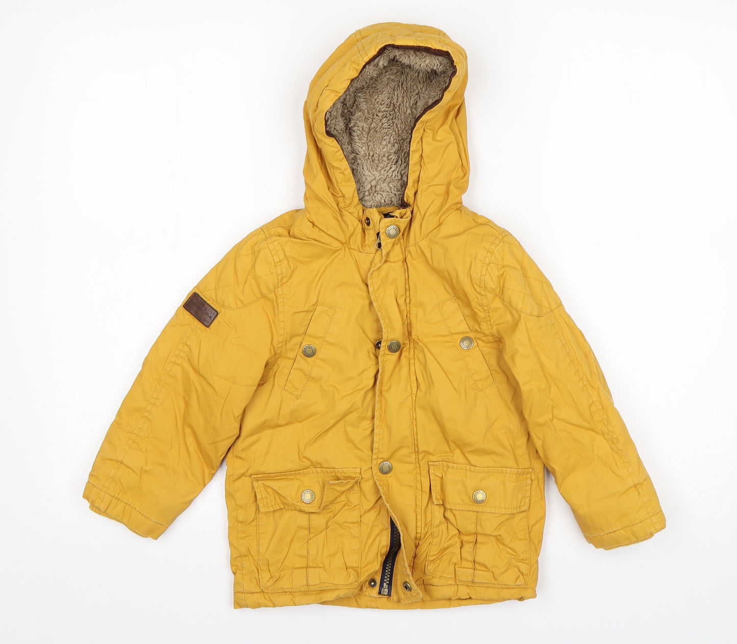 George Boys Yellow   Rain Coat Coat Size 3-4 Years