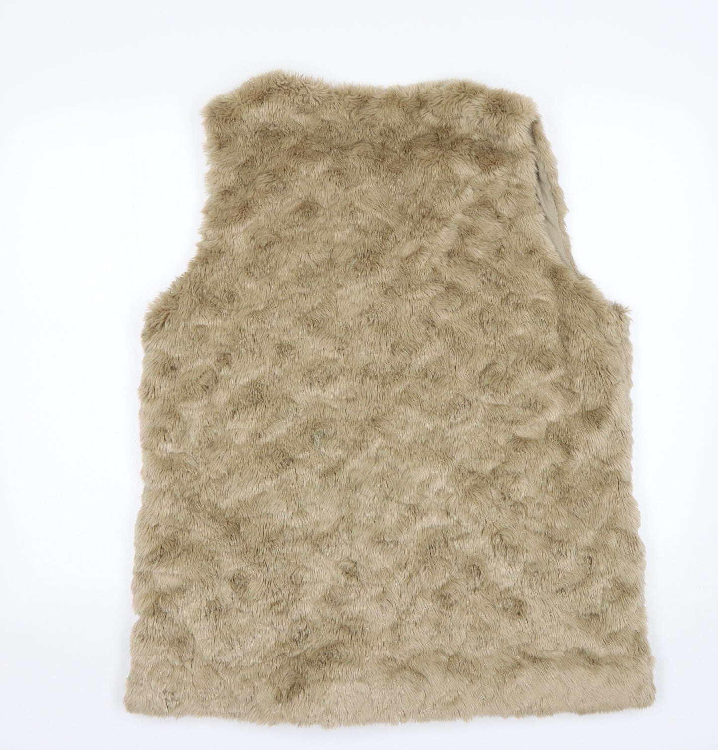 Debenhams Womens Brown   Gilet Coatigan Size 16