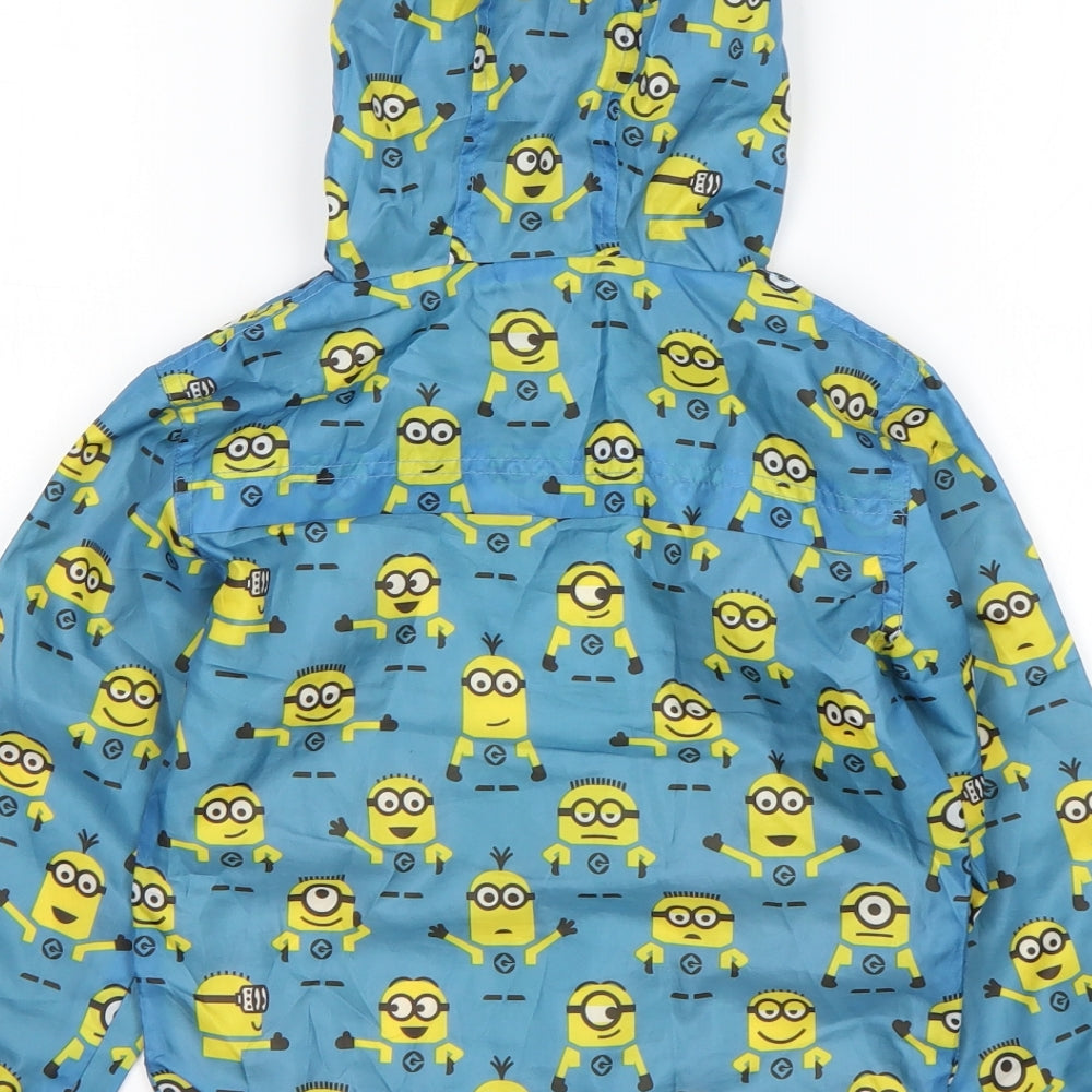 Urban Outlaws Boys Multicoloured   Windbreaker Jacket Size 4 Years   - Minions