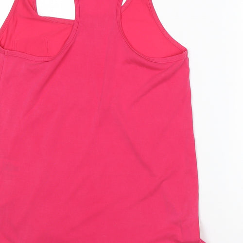 NEXT Womens Pink  Modal Basic Tank Size 6 Round Neck