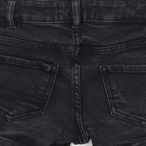 New Look Girls Black  Cotton Sailor Shorts Size 9 Years  Regular