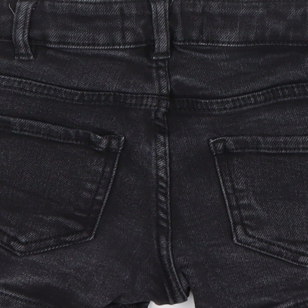 New Look Girls Black  Cotton Sailor Shorts Size 9 Years  Regular