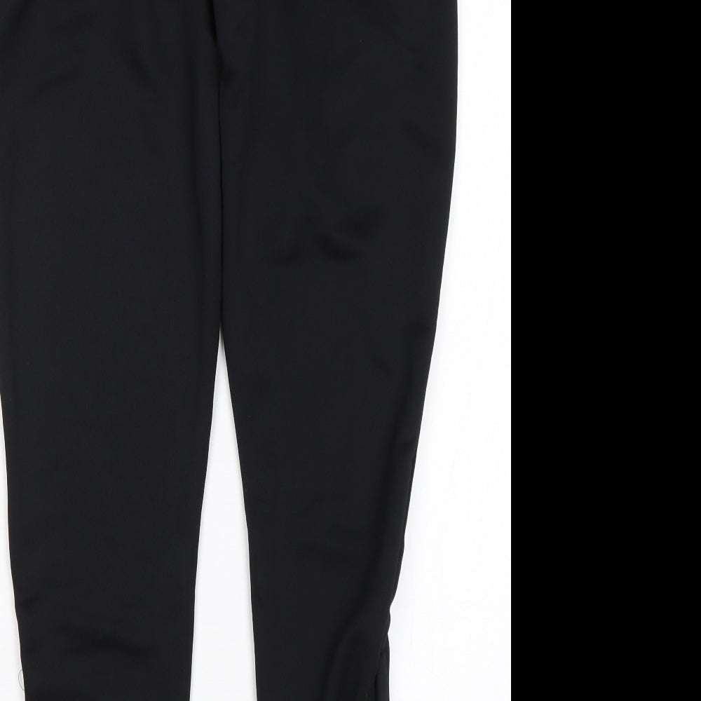 Gilbert Boys Black  Polyester Jogger Trousers Size 11-12 Years  Regular