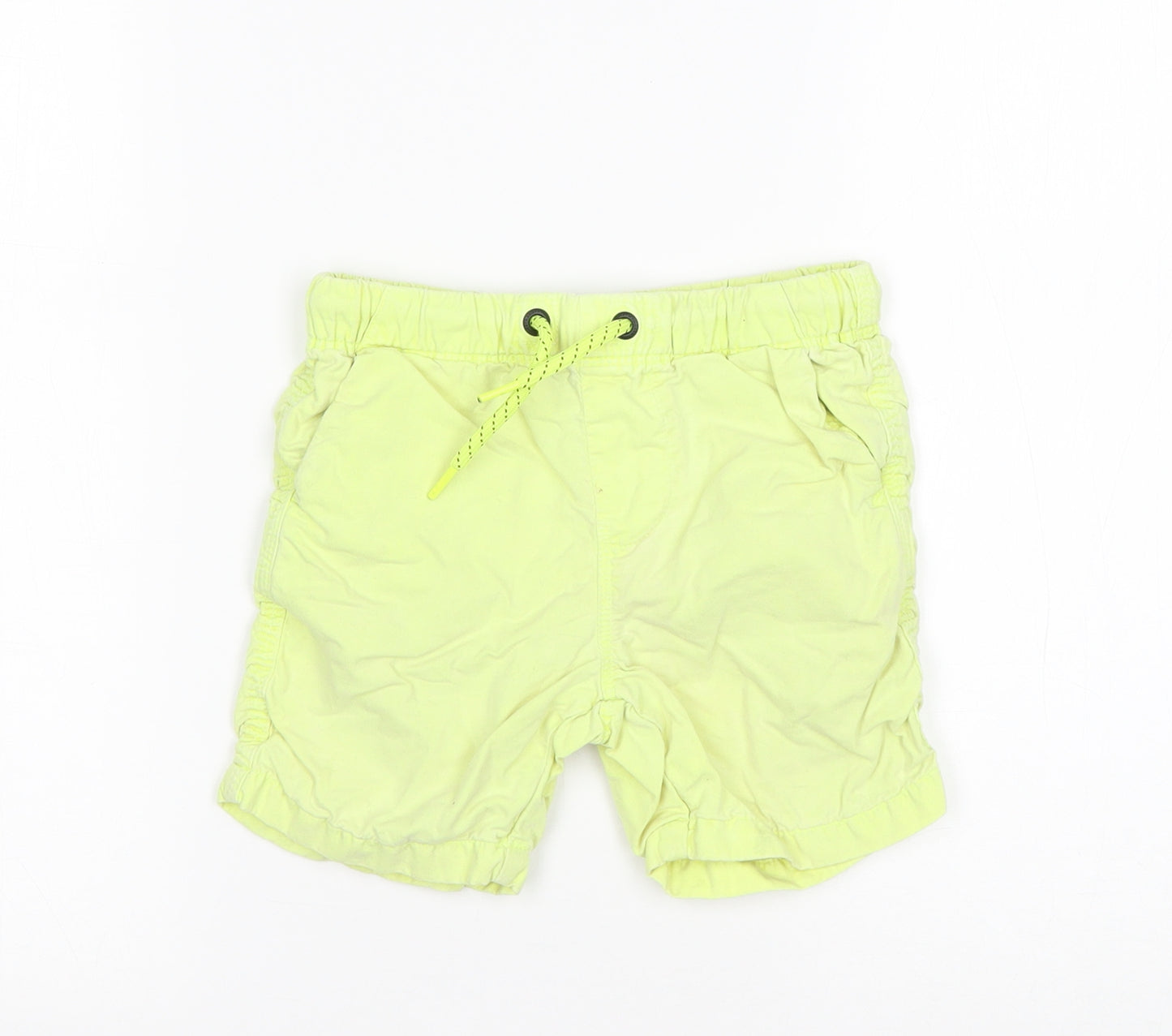 NEXT Boys Green  Cotton Chino Shorts Size 4 Years  Regular