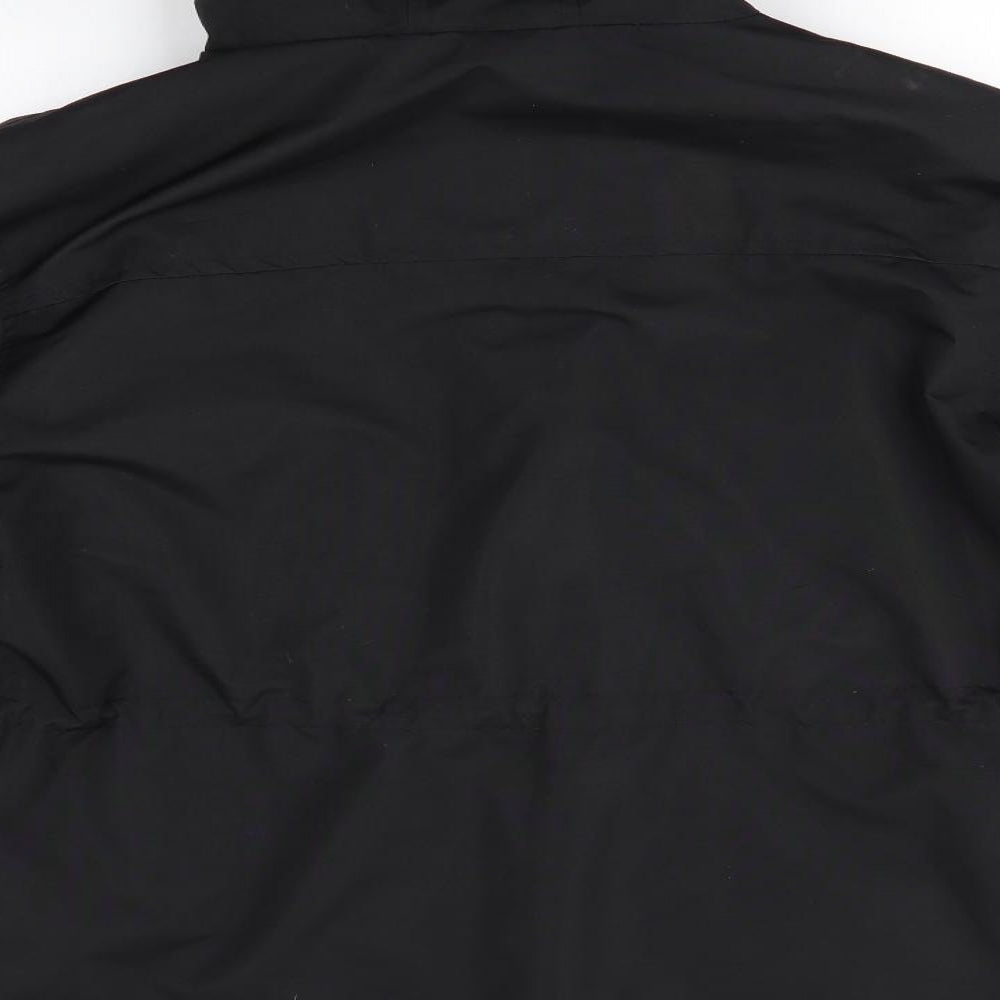 Engineered to Order Mens Black   Overcoat Coat Size XL
