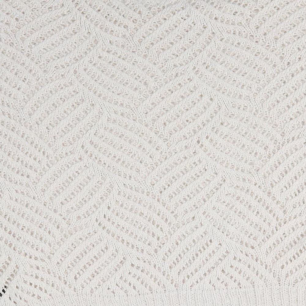 Mint Velvet Womens White Roll Neck  Cotton Pullover Jumper Size 18