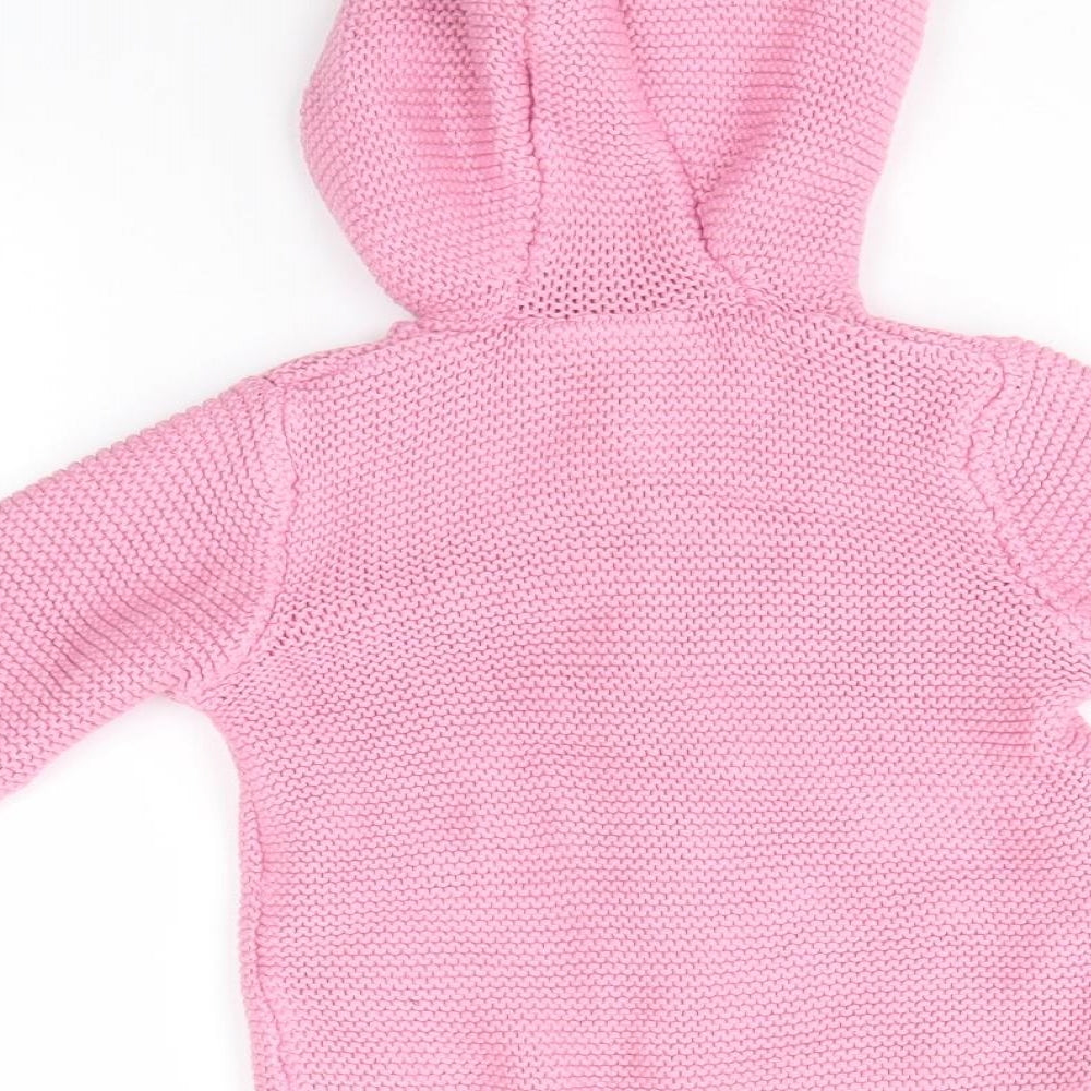 M&S Baby Pink   Jacket  Size 12-18 Months