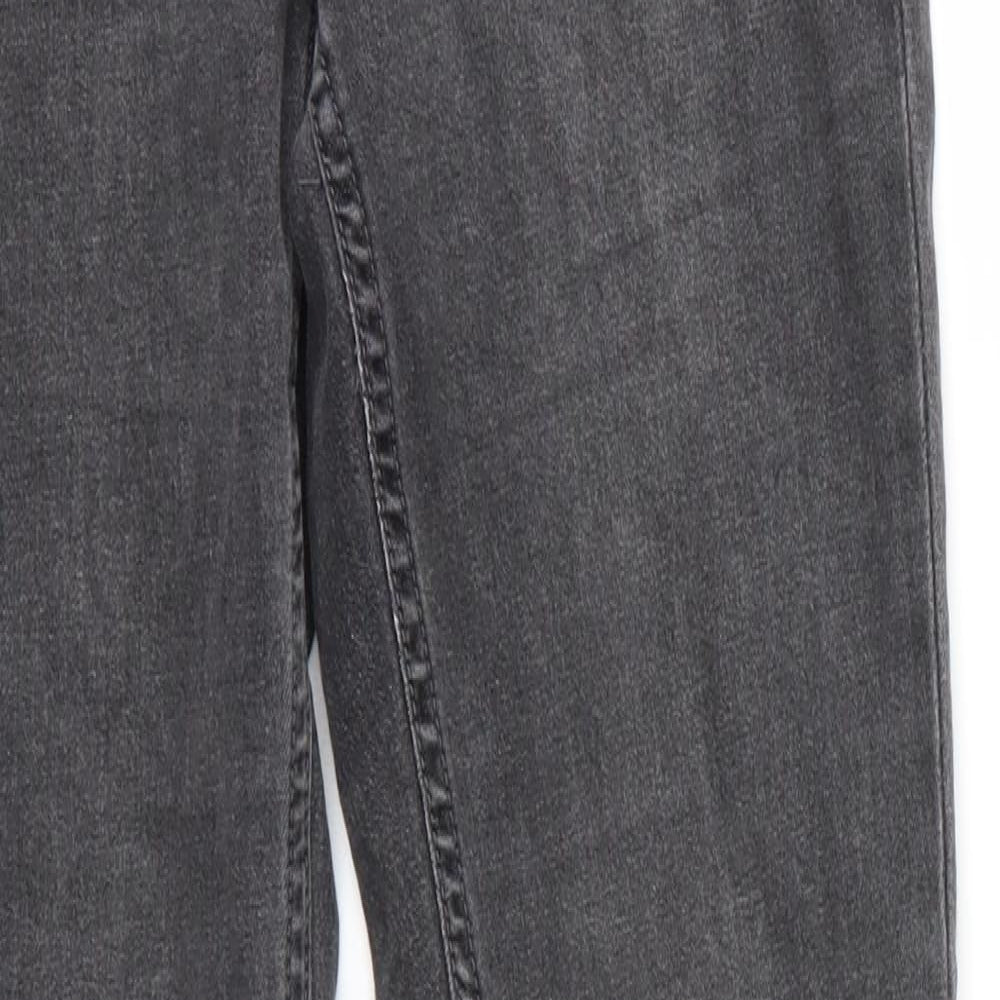 H&M Womens Grey  Cotton Skinny Jeans Size 29 in L28 in Regular