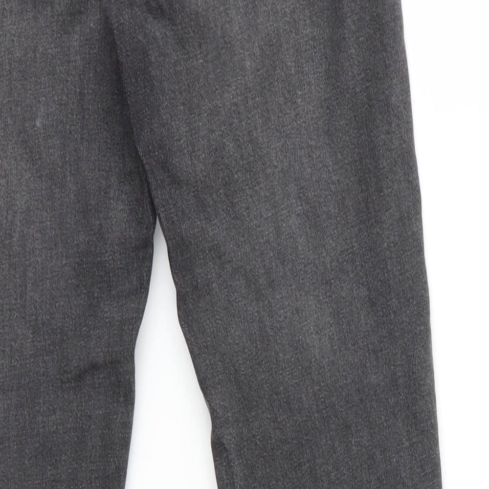 H&M Womens Grey  Cotton Skinny Jeans Size 29 in L28 in Regular