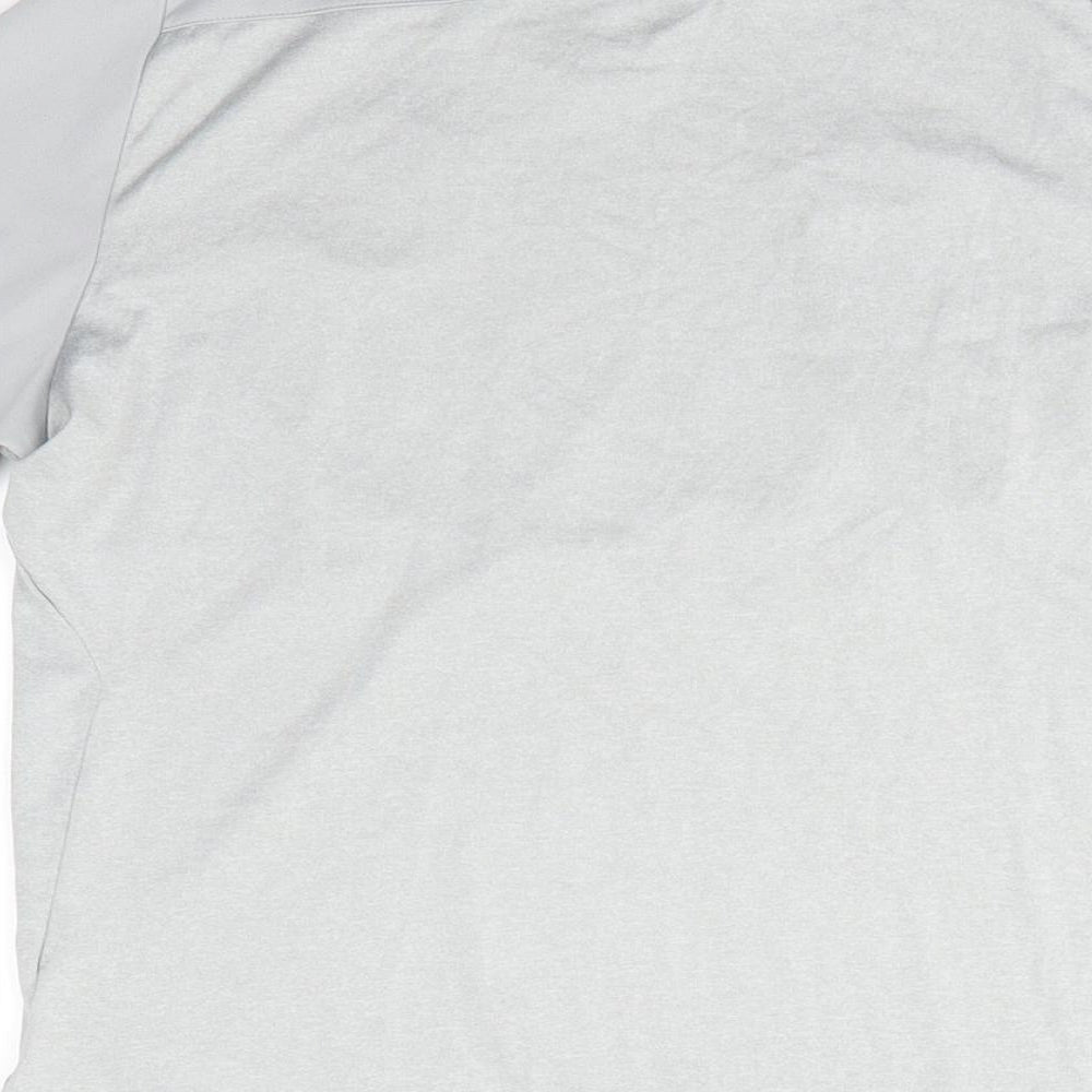 Umbro Boys Grey  Polyester Basic T-Shirt Size 12 Years Round Neck  - Gazprom