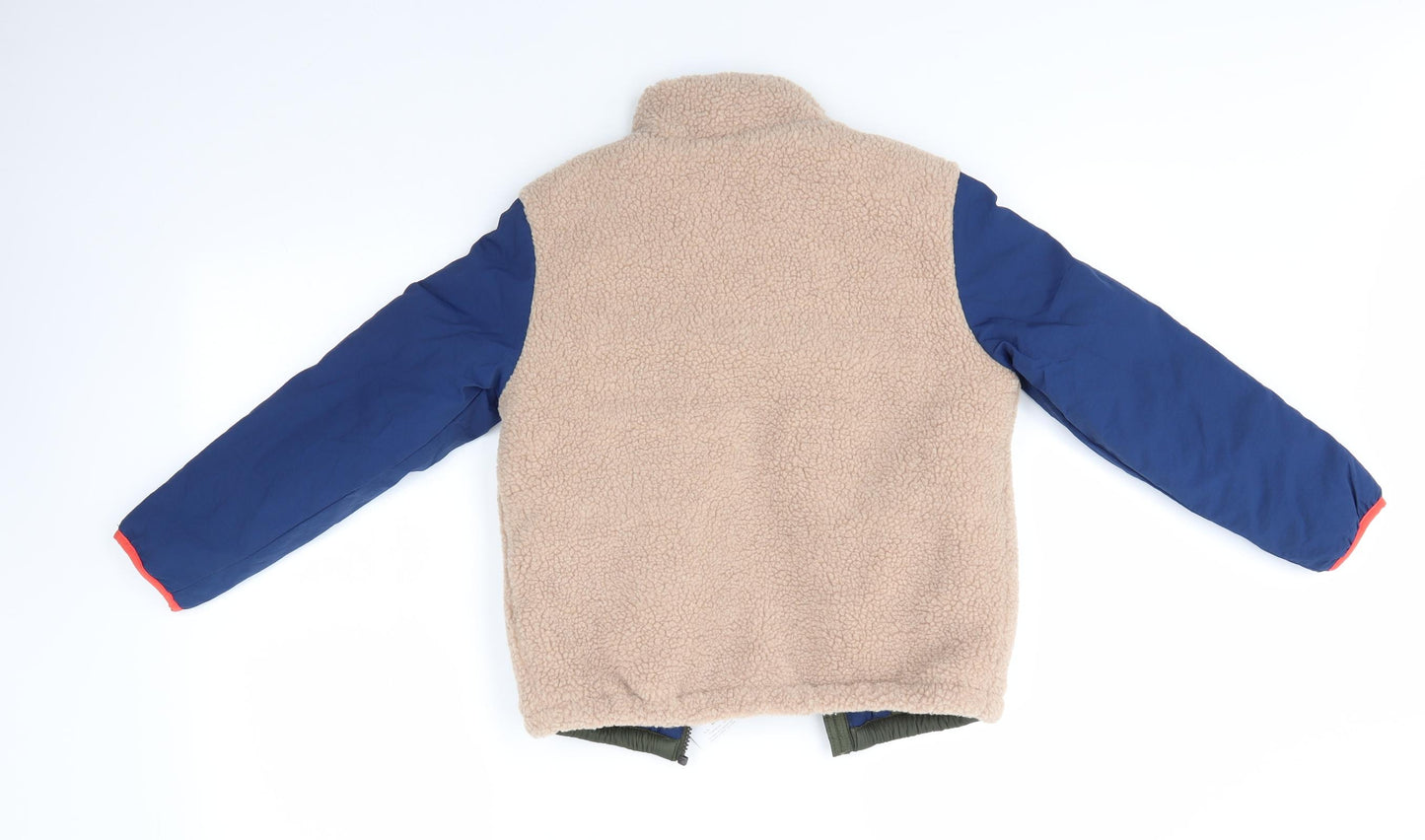 M&S Boys Multicoloured   Overcoat Coat Size 8-9 Years