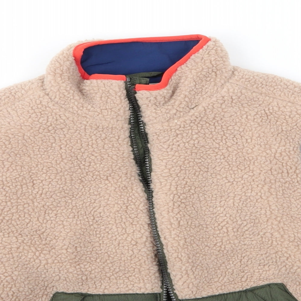 M&S Boys Multicoloured   Overcoat Coat Size 8-9 Years