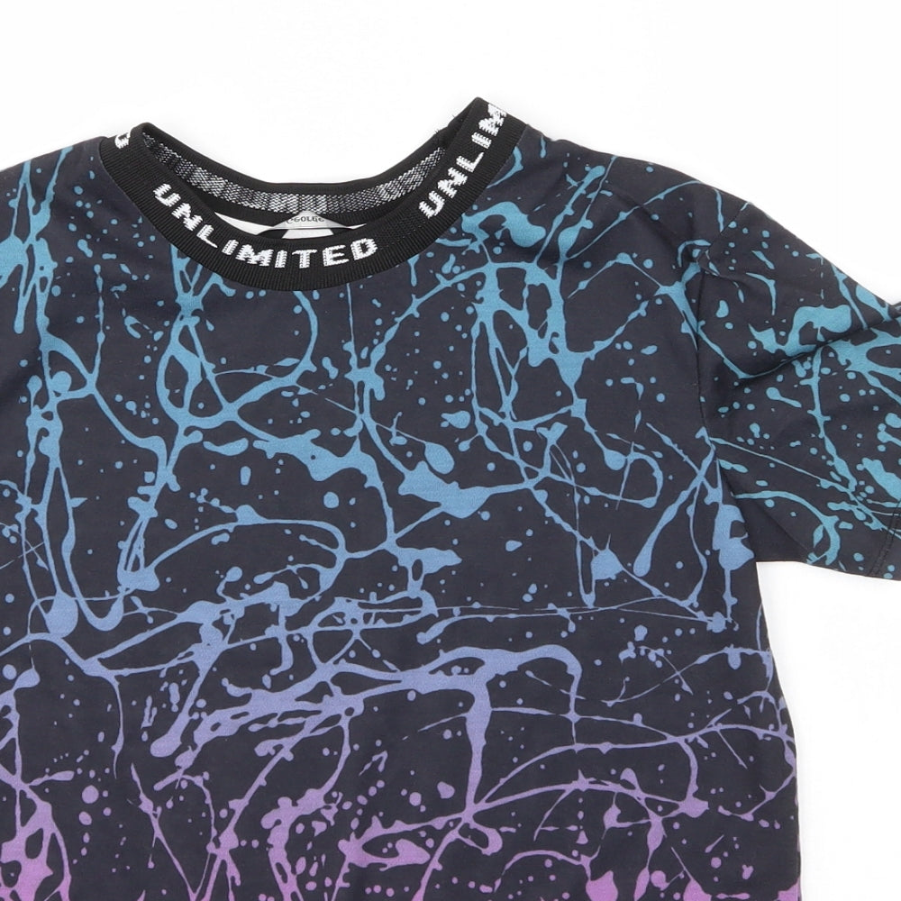 George Boys Multicoloured  Polyester Basic T-Shirt Size 10-11 Years Round Neck