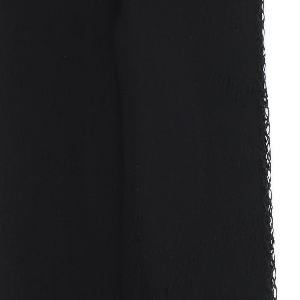 Zara Womens Black  Viscose Jegging Leggings Size S L25 in