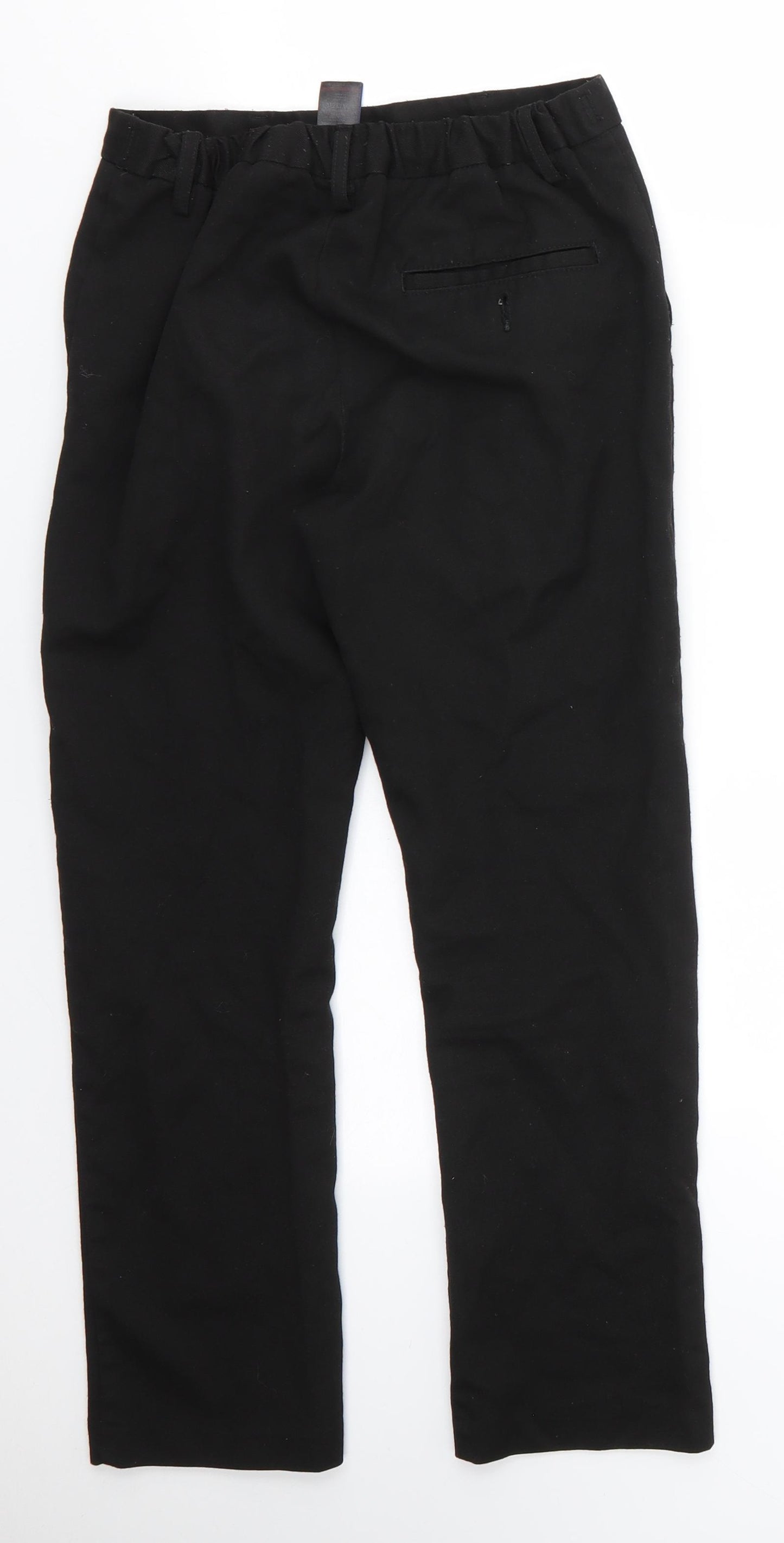 NEXT Boys Black  Polyester Dress Pants Trousers Size 11 Years  Regular