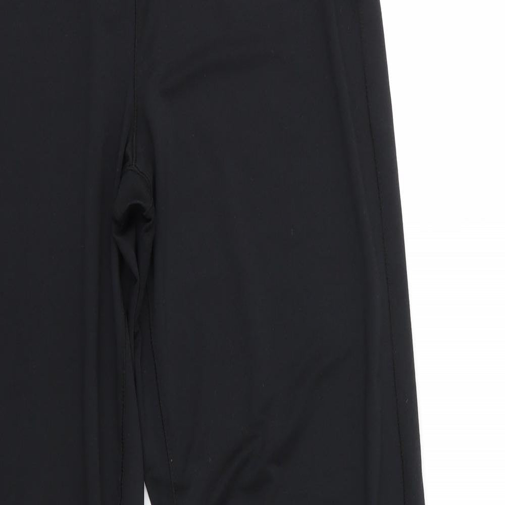 LA Gear Womens Black  Polyester Jogger Trousers Size 12 L32 in Regular