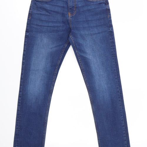 NEXT Boys Blue  Cotton Straight Jeans Size 11 Years  Regular