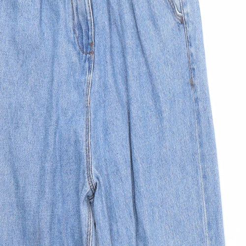 NEXT Girls Blue  100% Cotton Boyfriend Jeans Size 9 Months  Regular