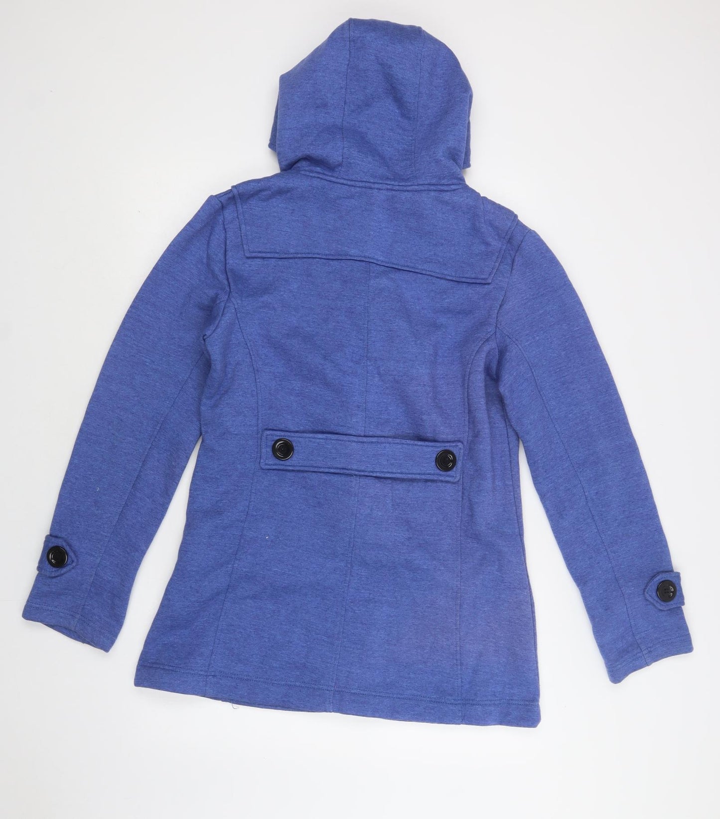 Urban Diva Womens Blue   Pea Coat Coat Size 12  Snap