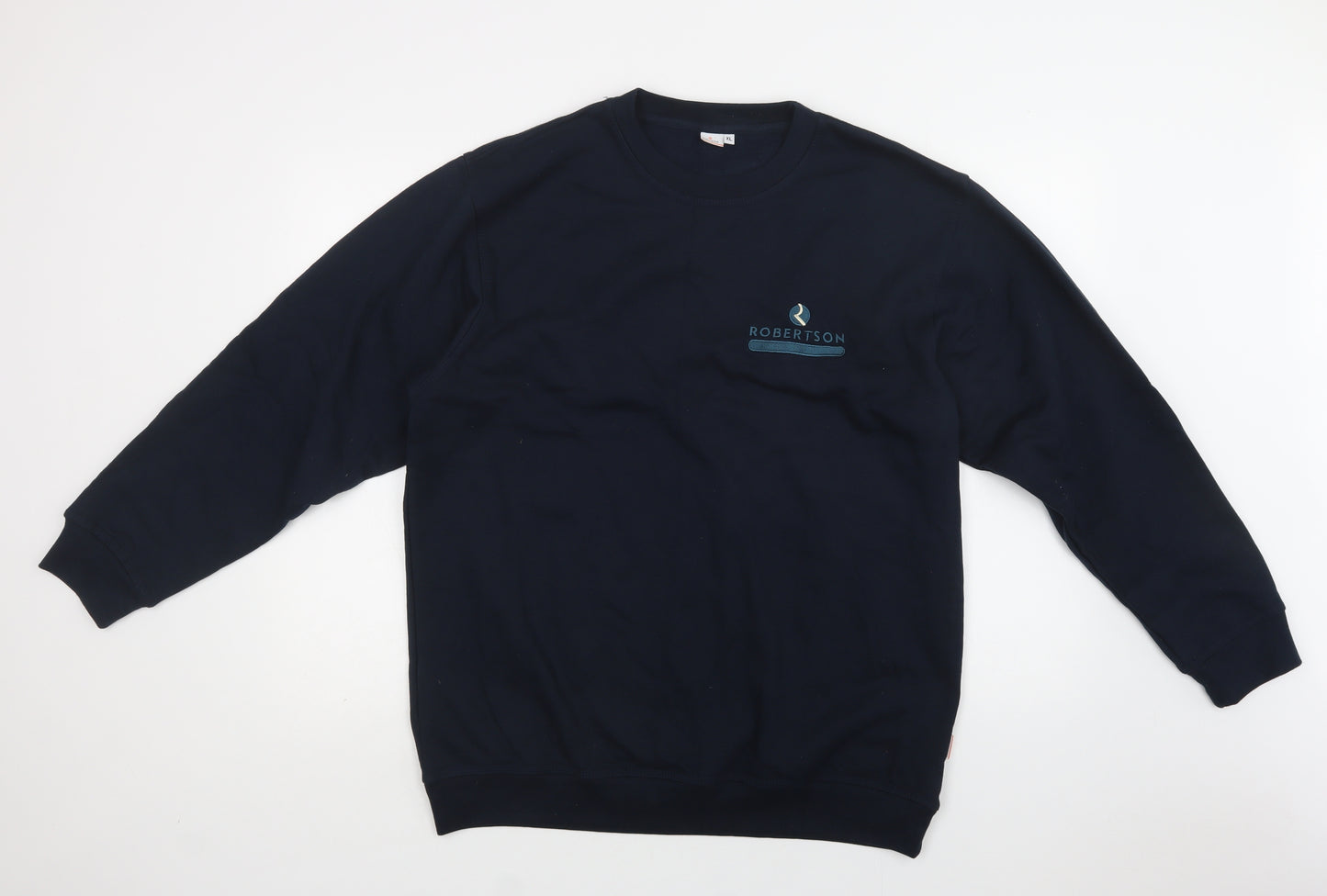 Endurance Mens Blue  Cotton Pullover Sweatshirt Size XL