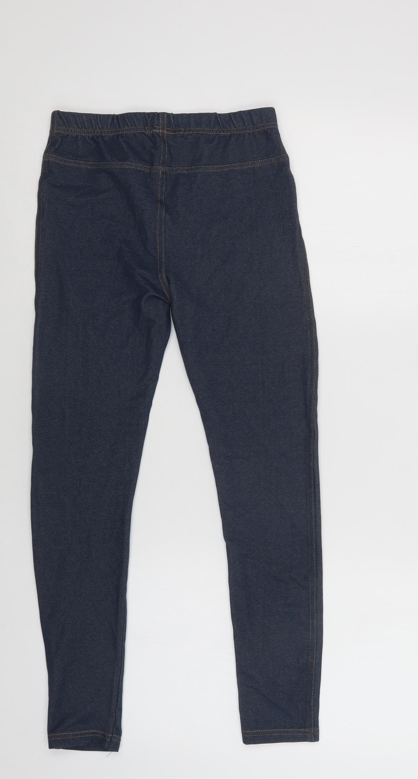 Primark Girls Blue  Cotton Jegging Jeans Size 10-11 Years  Regular