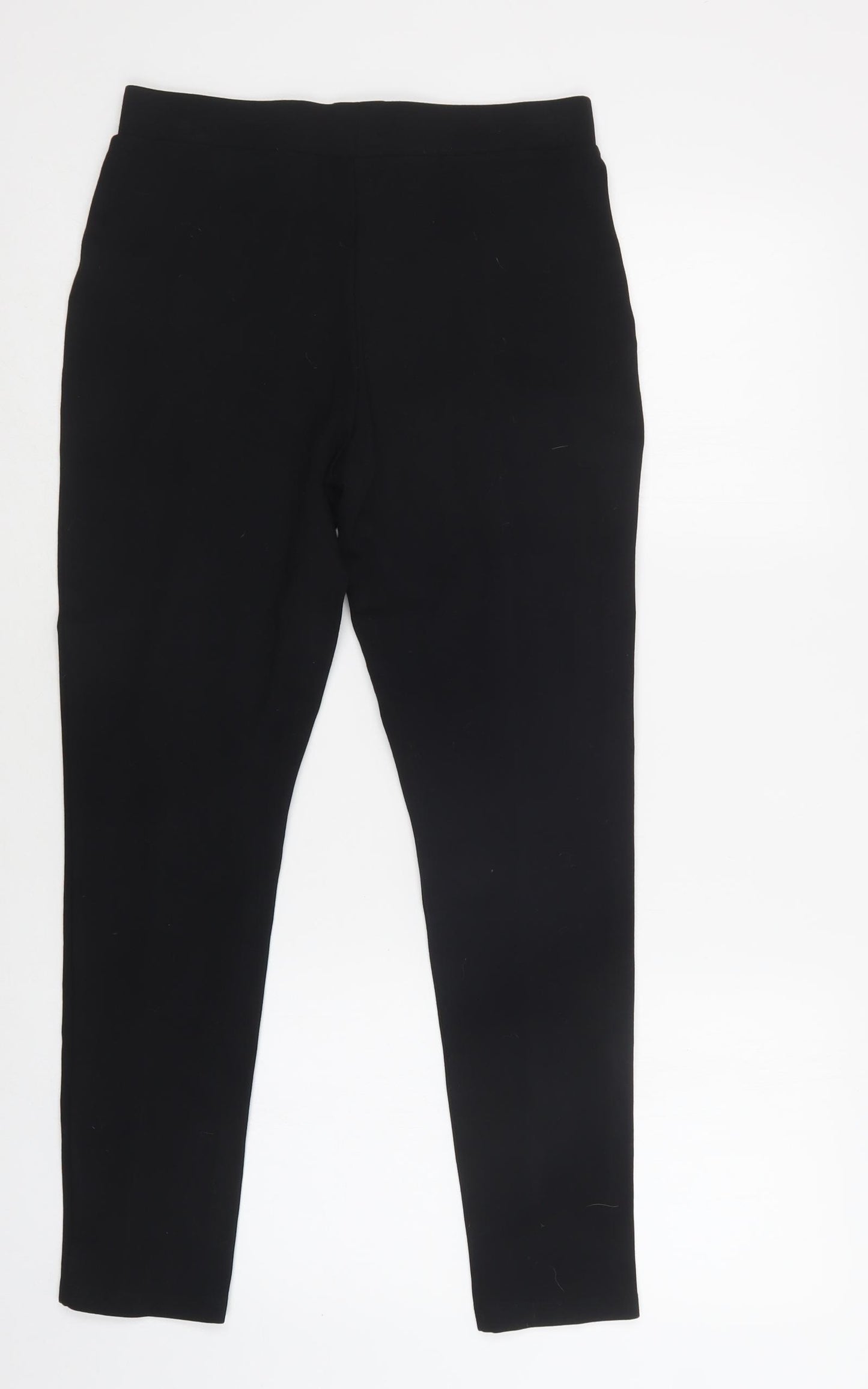 TU Womens Black  Viscose Jegging Trousers Size 12 L28 in Regular