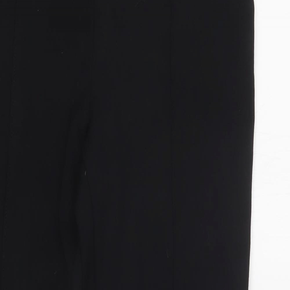 TU Womens Black  Viscose Jegging Trousers Size 12 L28 in Regular
