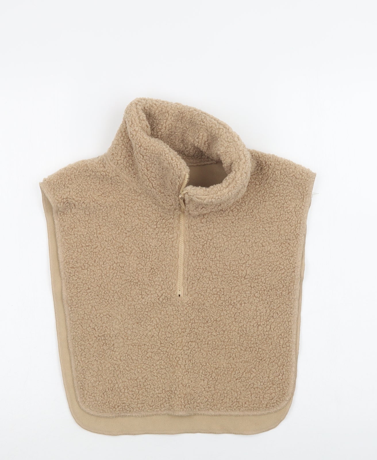 Primark Mens Beige   Overcoat Poncho One Size  Zip