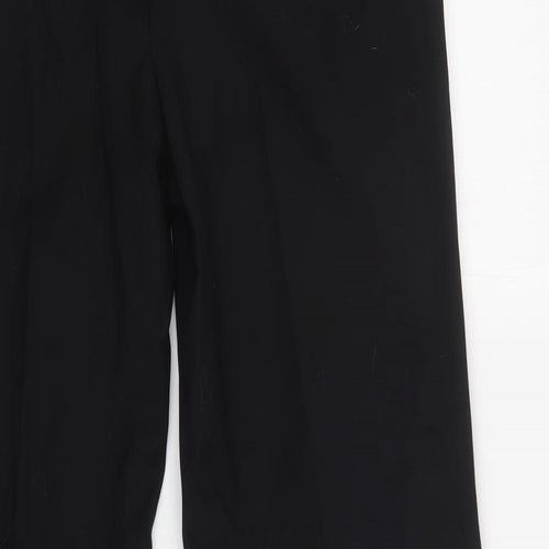 Matalan Mens Black  Polyester Dress Pants Trousers Size 36 L31 in Regular Button