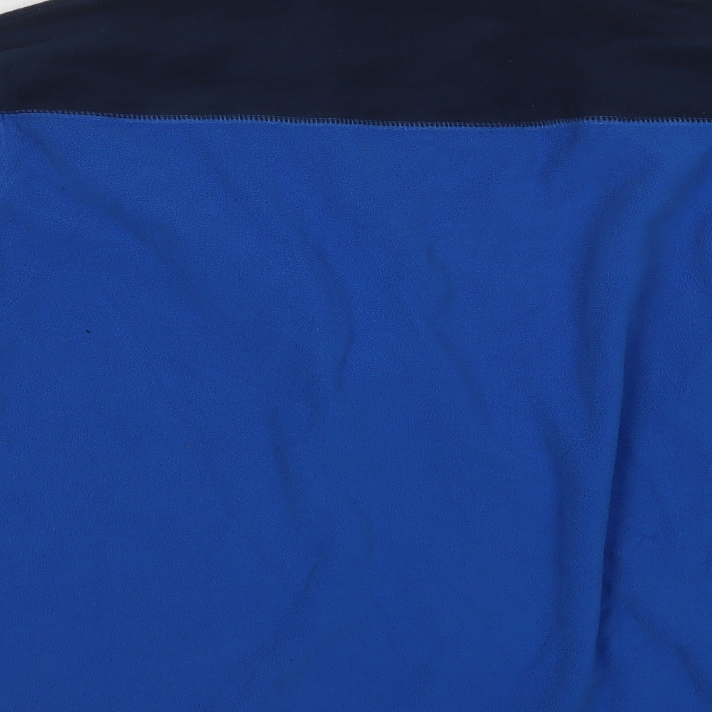 Mountain Warehouse Mens Blue  Polyester Henley Sweatshirt Size M