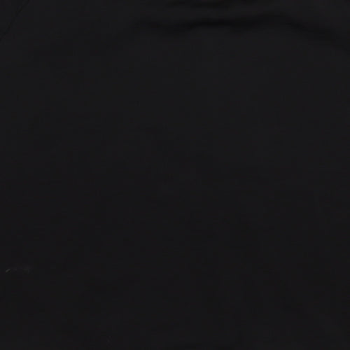 Julien Macdonald Womens Black  Polyester Basic Blouse Size 14 Round Neck