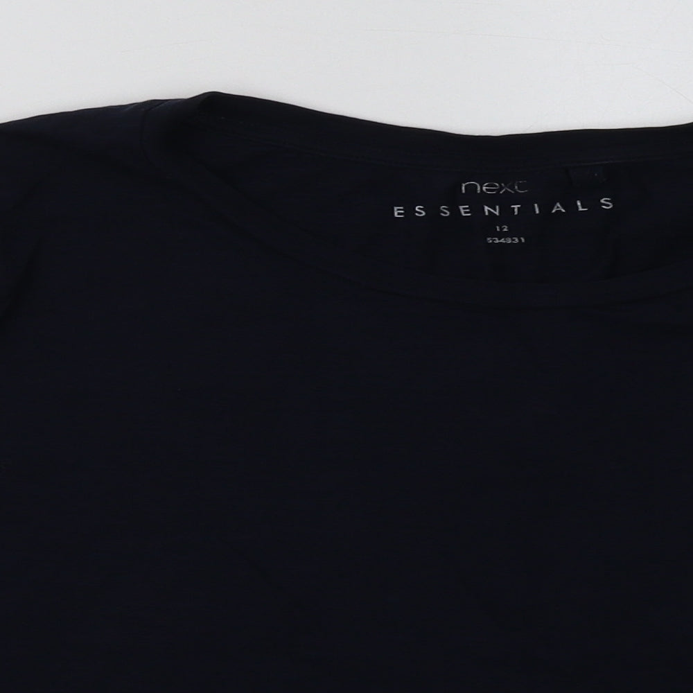 NEXT Womens Blue  Cotton Pullover Sweatshirt Size 12  Pullover - hey