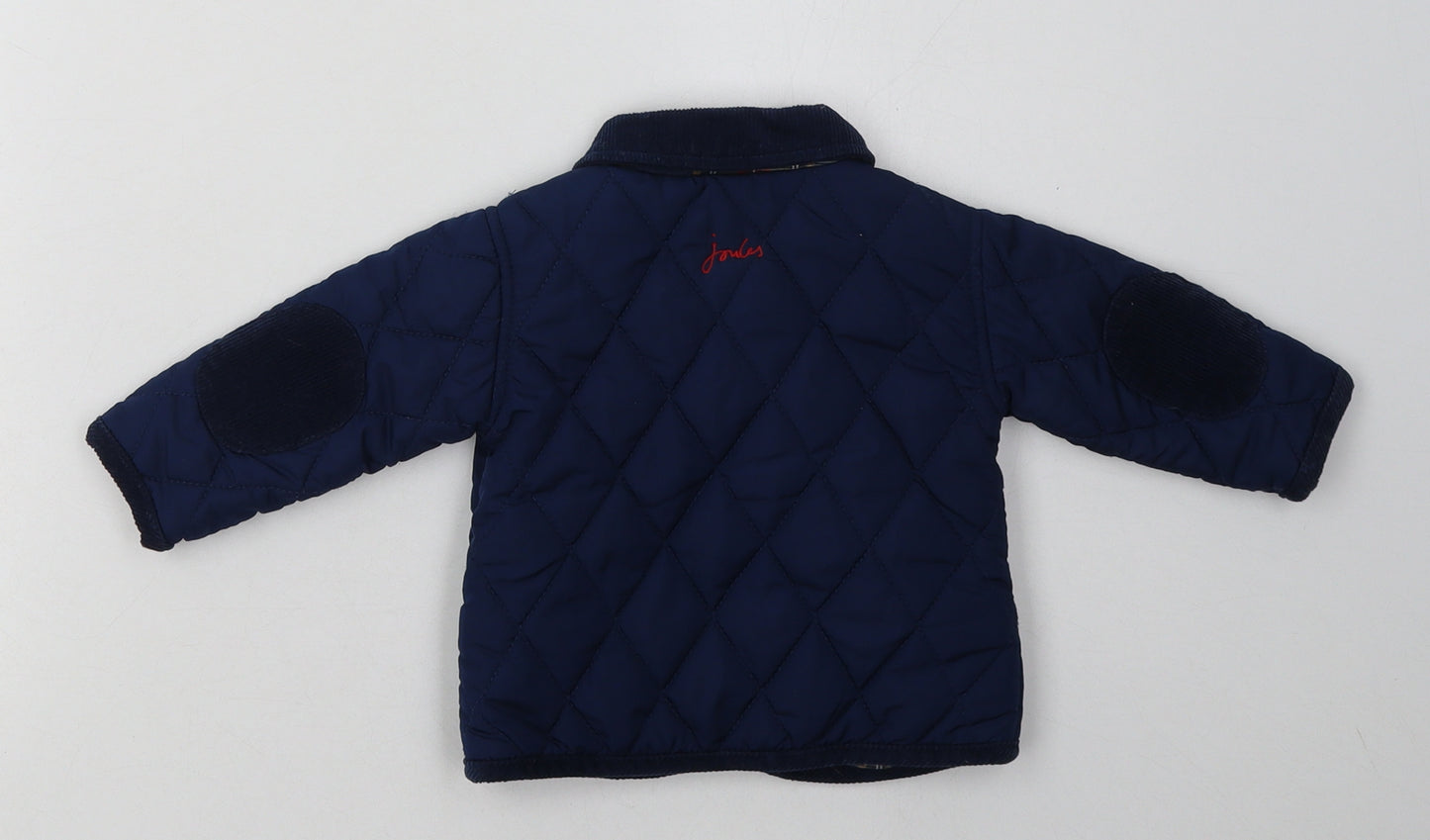 Joules  Blue   Basic Coat Coat Size 0-3 Months   Buckle