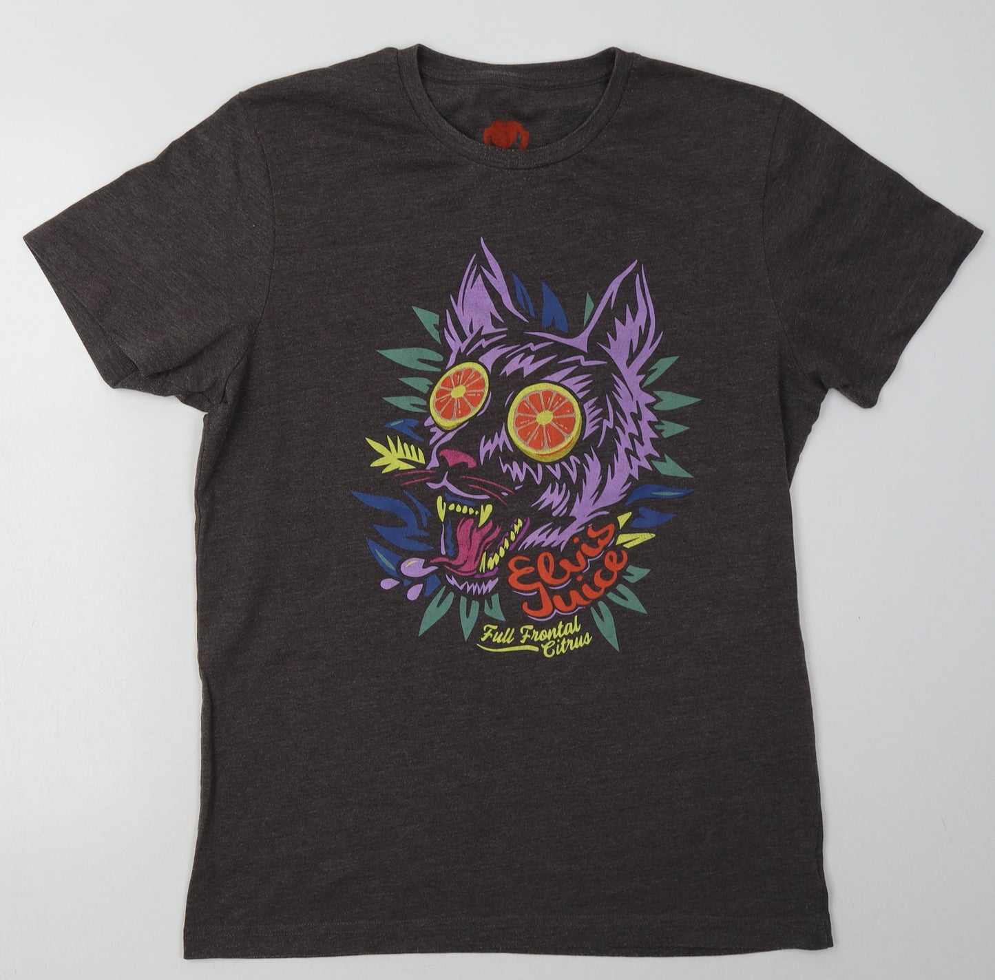 brewdog Mens Grey  Cotton  T-Shirt Size L Crew Neck