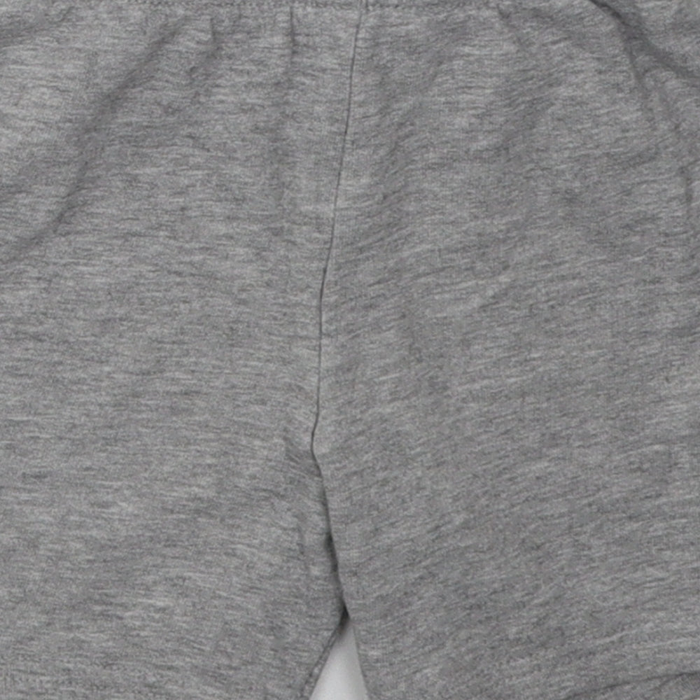 George Boys Grey  Cotton Sweat Shorts Size 4-5 Years  Regular Tie