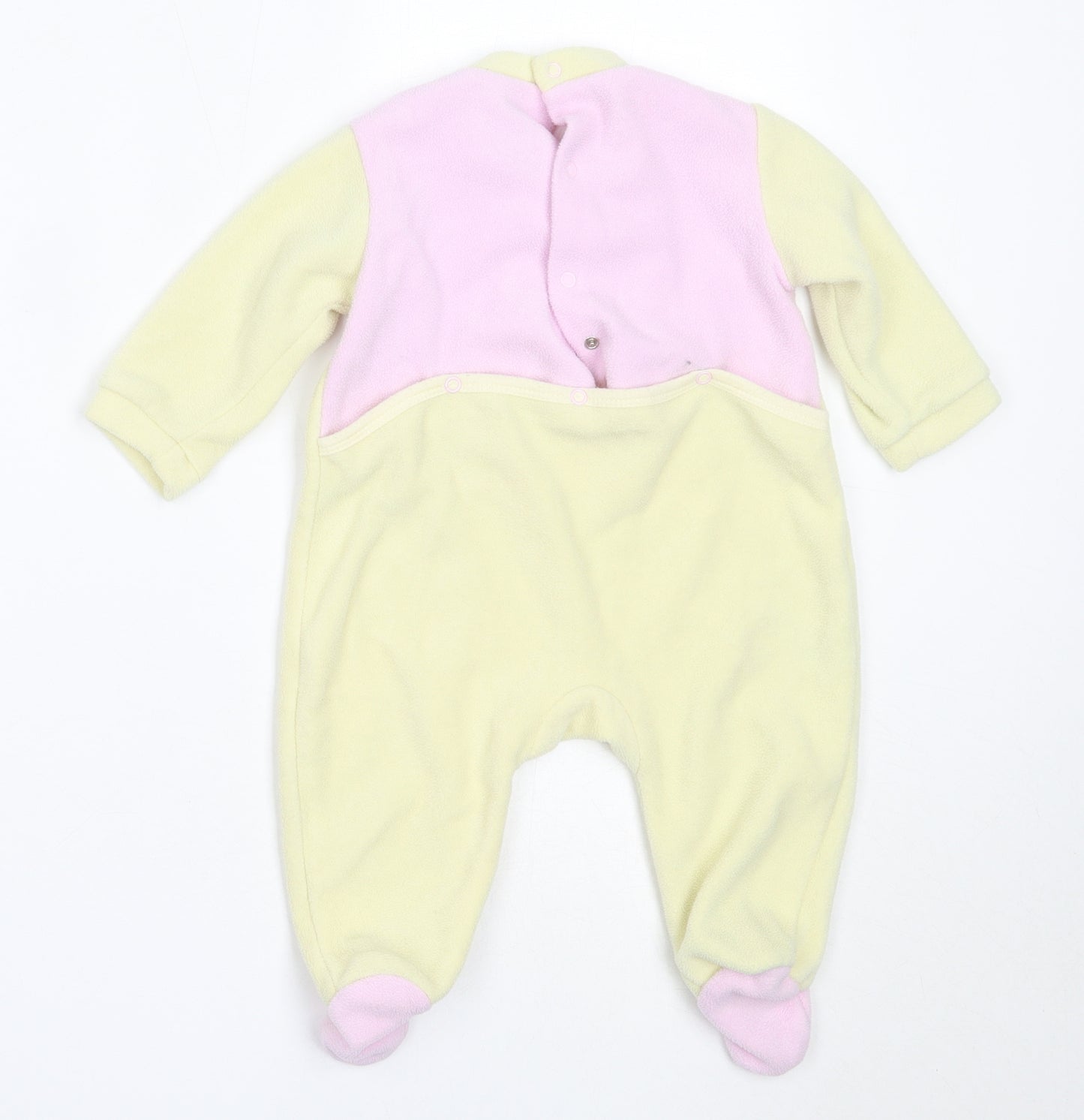Jumbo Girls Yellow  Polyester Babygrow One-Piece Size 3-6 Months