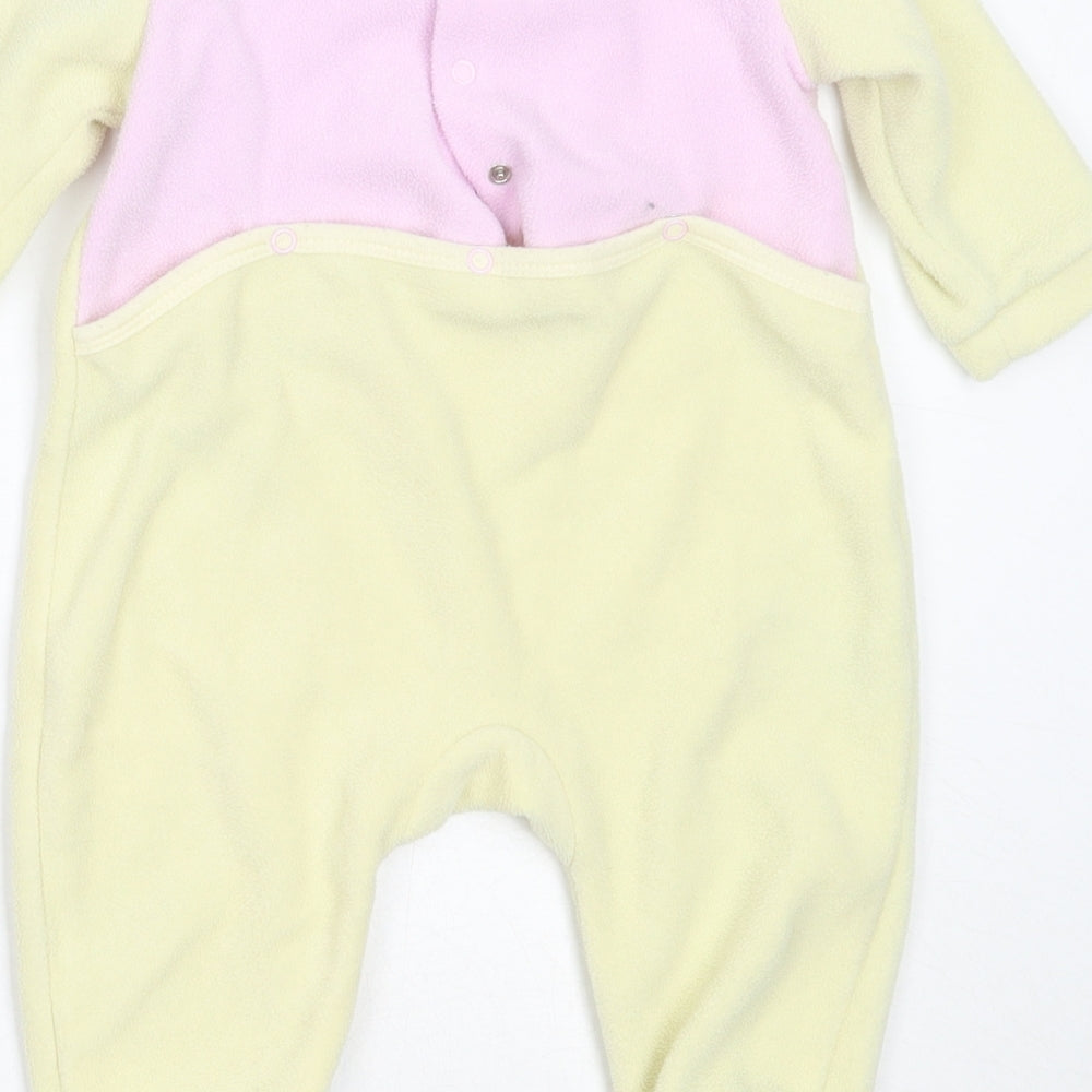 Jumbo Girls Yellow  Polyester Babygrow One-Piece Size 3-6 Months