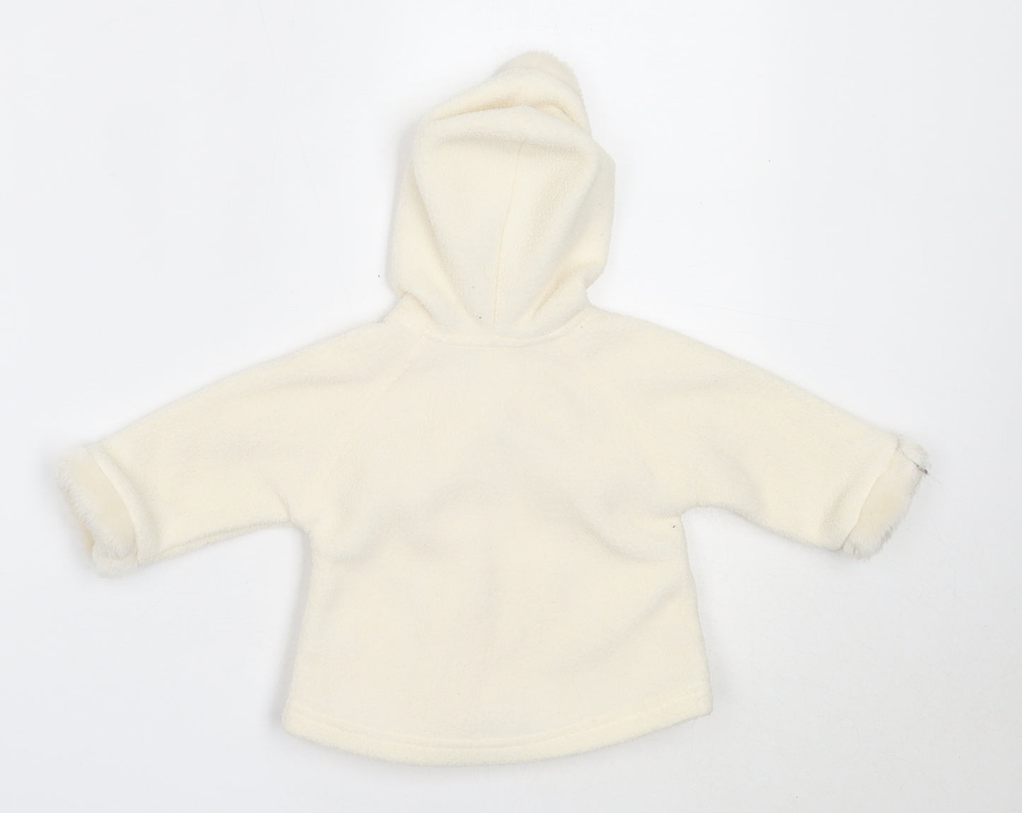 Adams Girls Ivory   Jacket  Size 6-9 Months