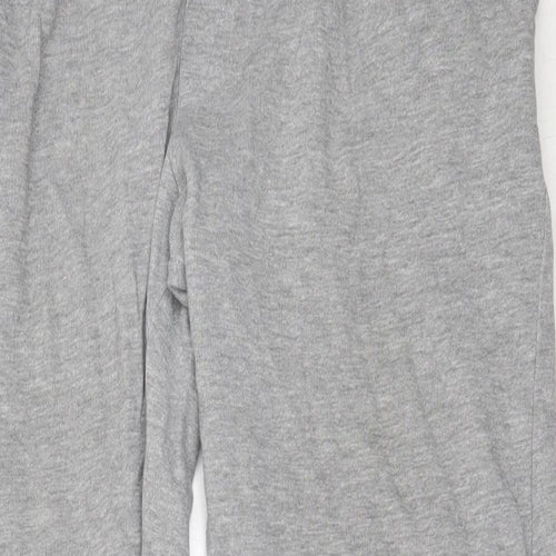 Essential Apparel Womens Grey  Cotton Jogger Trousers Size M L29.5 in Regular