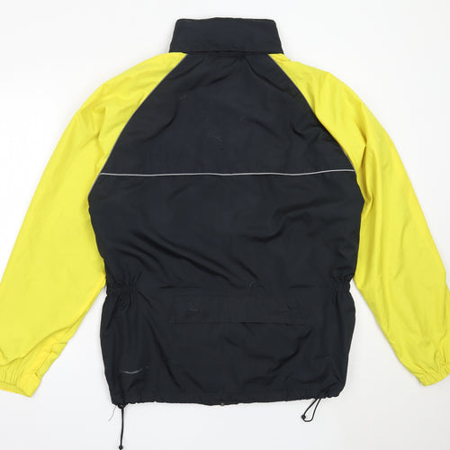 Crane Womens Yellow   Windbreaker Coat Size 12