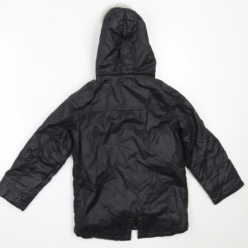 Cherokee Boys Black   Basic Coat Coat Size 7-8 Years